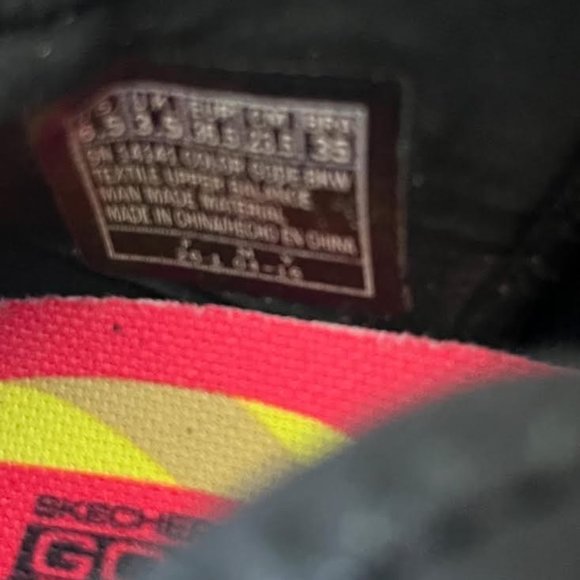 Skechers Performance, size 6.5, black/white - Picture 4 of 4